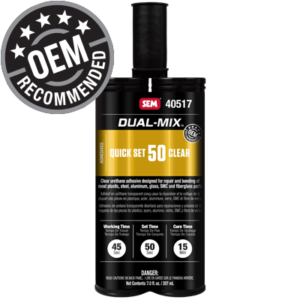 SEM Dual-Mix™ Quick Set 50 – Clear Fast-Set Adhesive (40517)