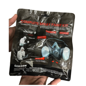 Gerson Complete Spray Paint Respirator Kit – Reusable Mask with Replaceable Cartridges